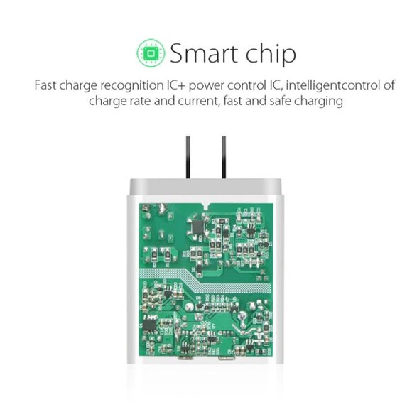 QC 3.0 USB Wall Charger 5V/2.1A Quick Adapter - Picture 5 of 6